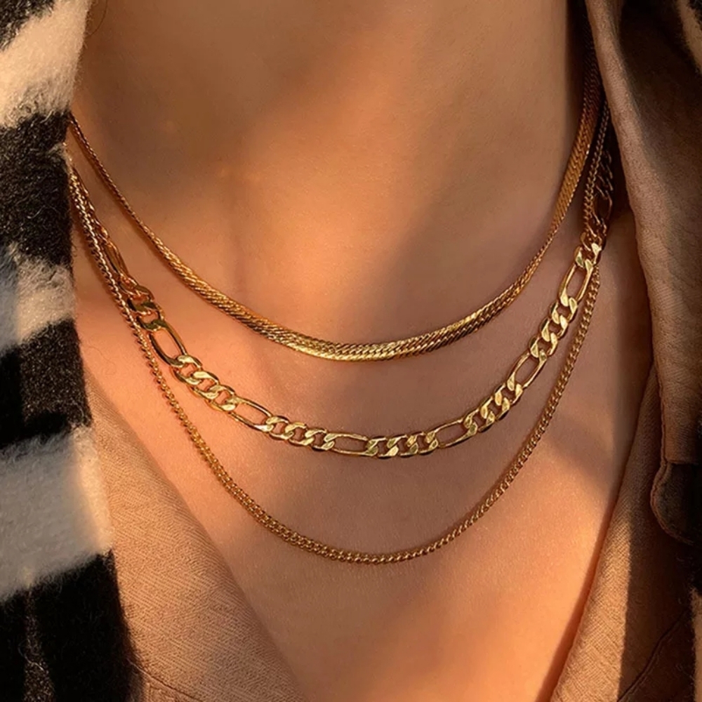 💎✨ 316L Three Necklace Bundle